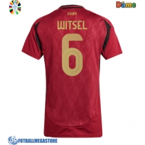 Fotballdrakt Dame Belgia Axel Witsel #6 Hjemmedrakt EM 2024 Kortermet